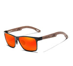 Carregar imagem no visualizador da galeria, Óculos de Sol KingSeven - Alumínio e madeira
